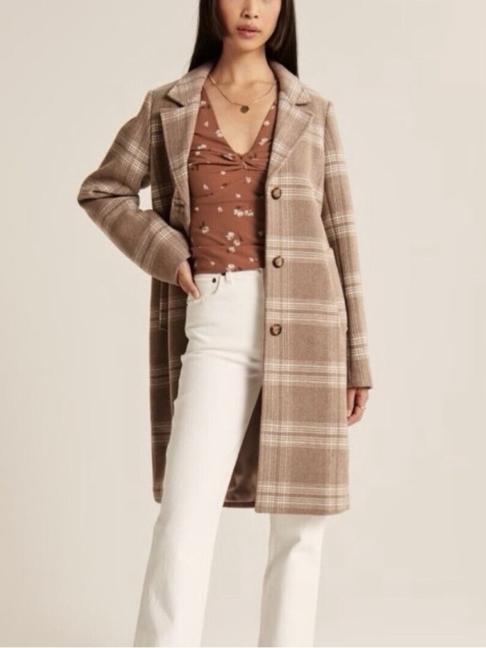 Abercrombie & Fitch The A&F Dad Coat